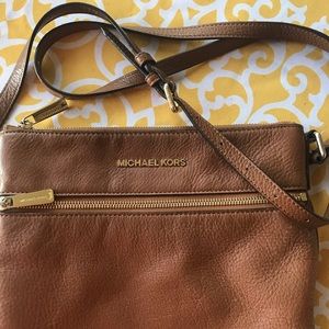 Authentic Michael Kors Leather Crossbody
